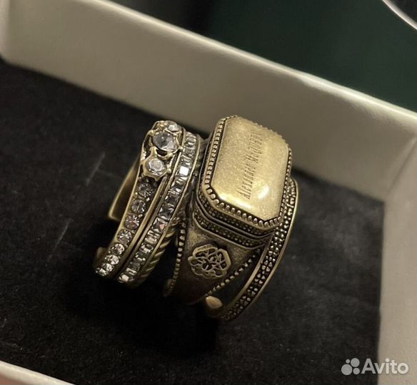 Alexander mcqueen кольцо