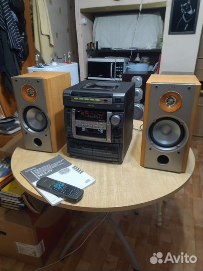 Aiwa NSX-F9, sony SS-NX1 цена за всё