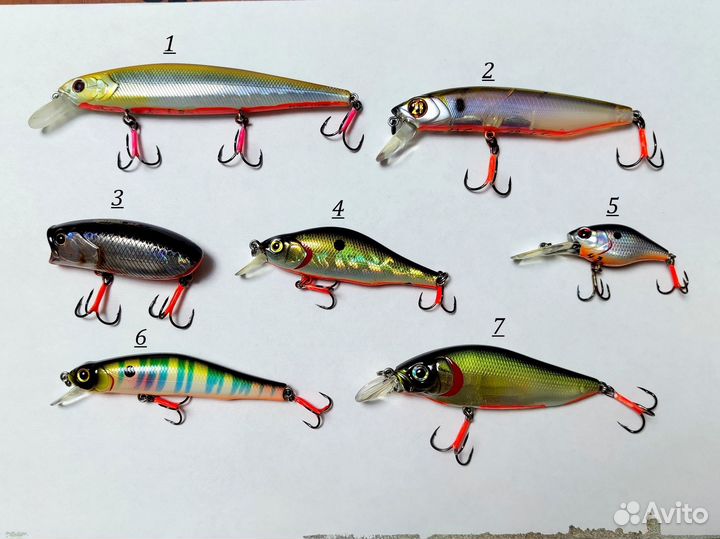 Воблеры новые