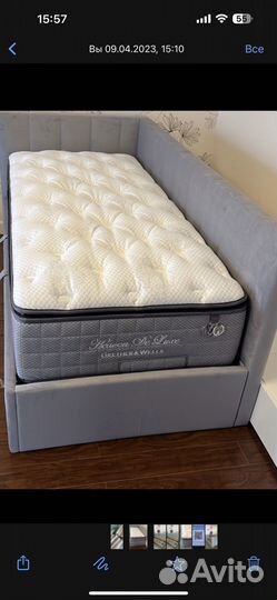 Продам детскую кровать с матрасом