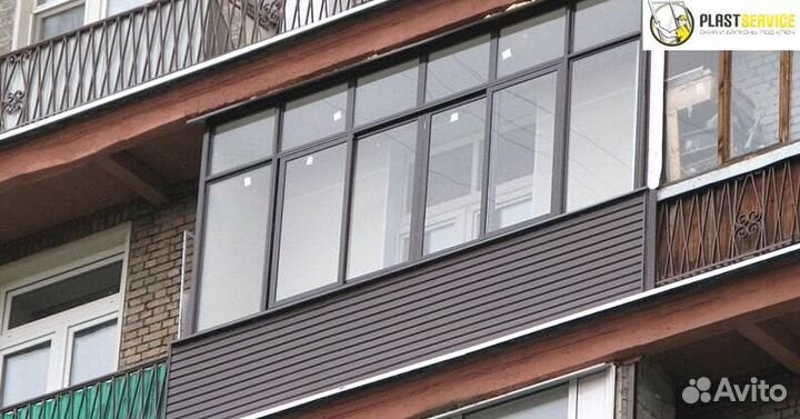 Алюминиевое остекление балкона, алюминиевые окна