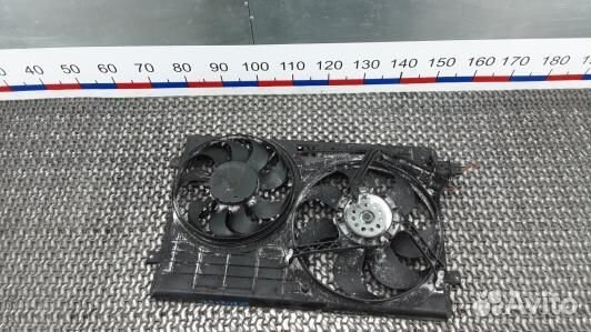 Вентилятор радиатора skoda fabia 1 (ZBN17KE01)