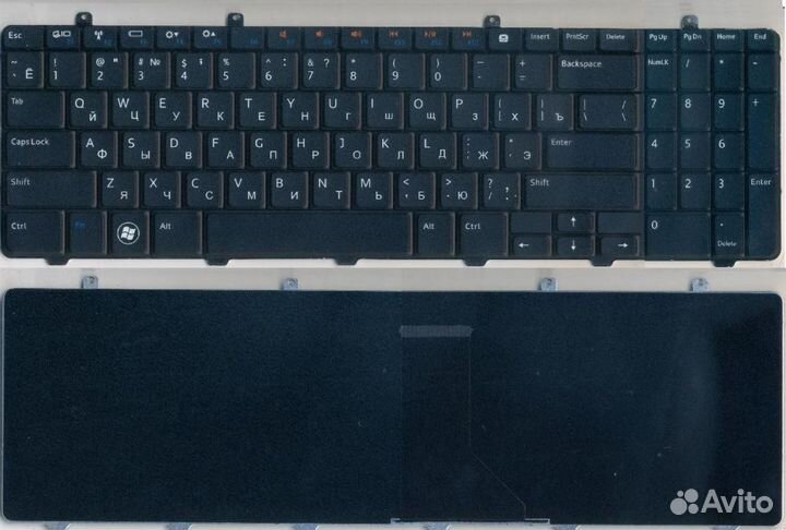 Клавиатура для ноутбука Dell Inspiron 1564 черная
