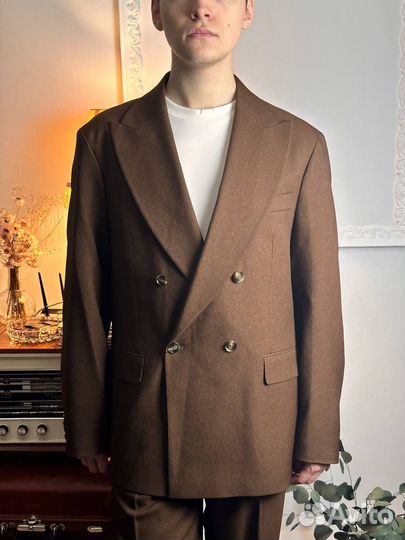 Костюм оверсайз / Классический костюм (мокко)