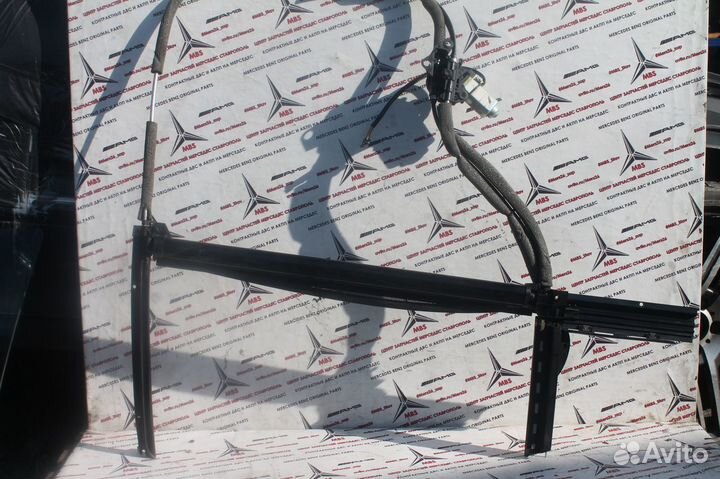 Шторка двери зад правая W221 Long Mercedes