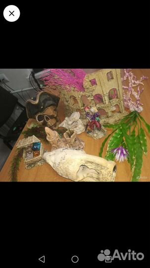 Аквариумные украшения