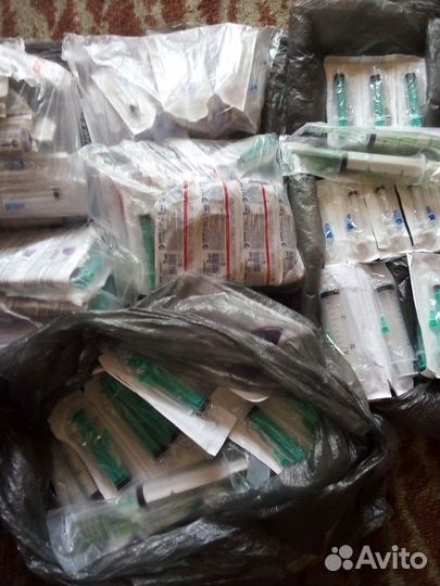 Шприцы разные