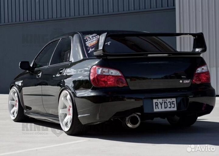 Спойлер WRX STI subaru impreza 2 GD/GG