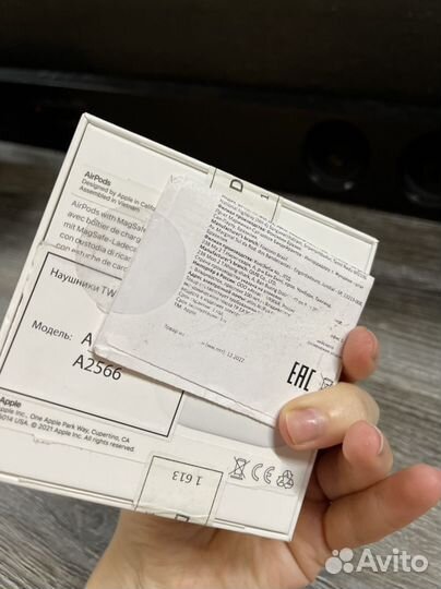 Наушники Apple airpods 3 новые