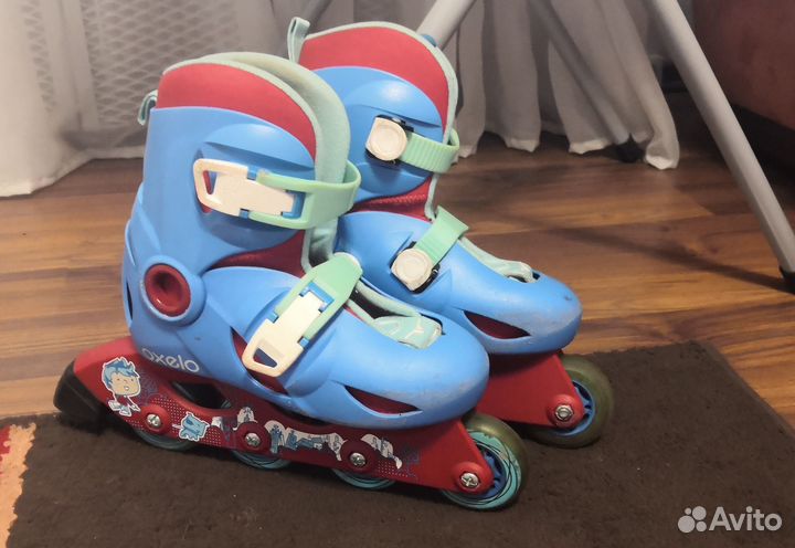 Роликовые коньки 28-30 рр с защитным комплектом
