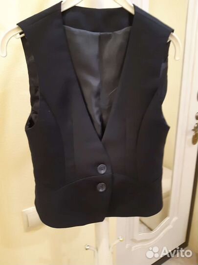 Школьный жилет. Для девочки