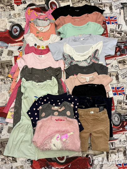 Вещи на девочку рост 110 116 пакетом