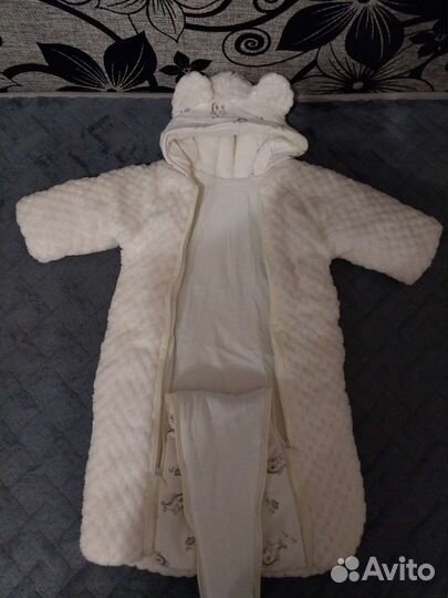 Комплект на выписку для девочки осень