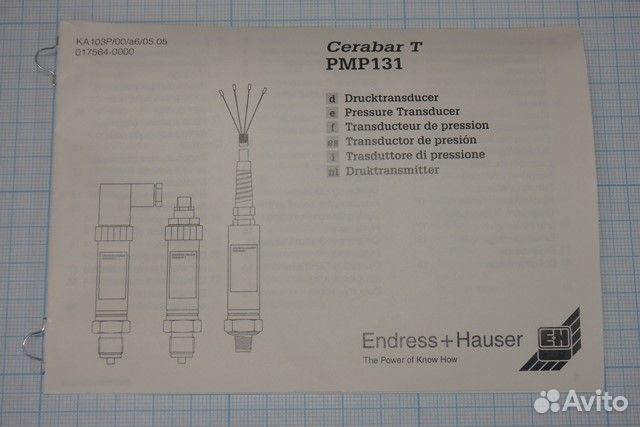 Датчик давления Endress+Hauser Cerabar-T