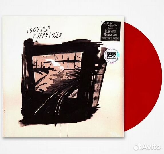 Винил Iggy Pop - Every Loser Indie Black / Red