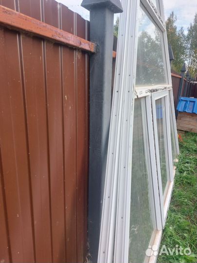 Пластиковые окна новые 2 шт