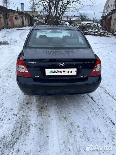 Hyundai Elantra 1.6 МТ, 2005, 250 000 км