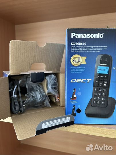 Телефон беспроводной dect Panasonic KX-TGB610