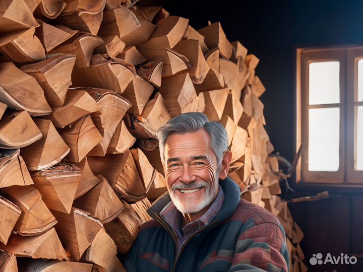 Дрова березовые колотые