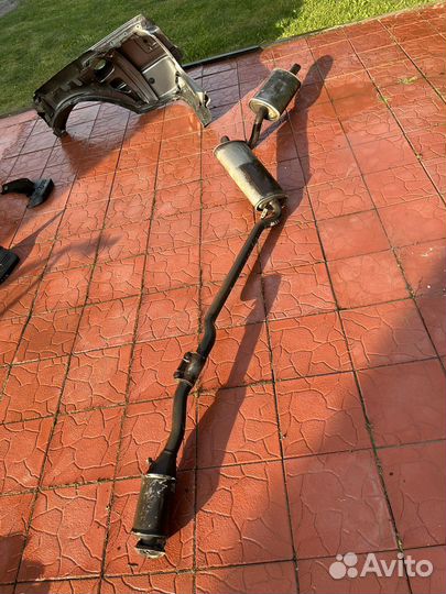 Audi 80 б3 глушитель