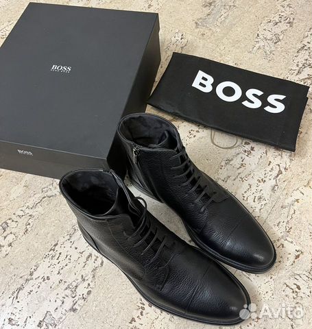 Мужские полуботинки Hugo Boss оригинал