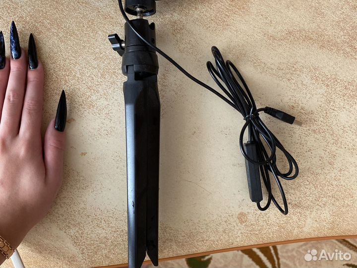 Кольцевая лампа со штативом 42 см