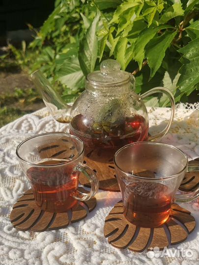 Подставки по горячее, подстаканники 