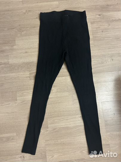 Леггинсы в рубчик H&M, 46-48