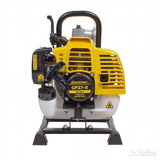 Мощная Мотопомпа Чемпион GP-27-II
