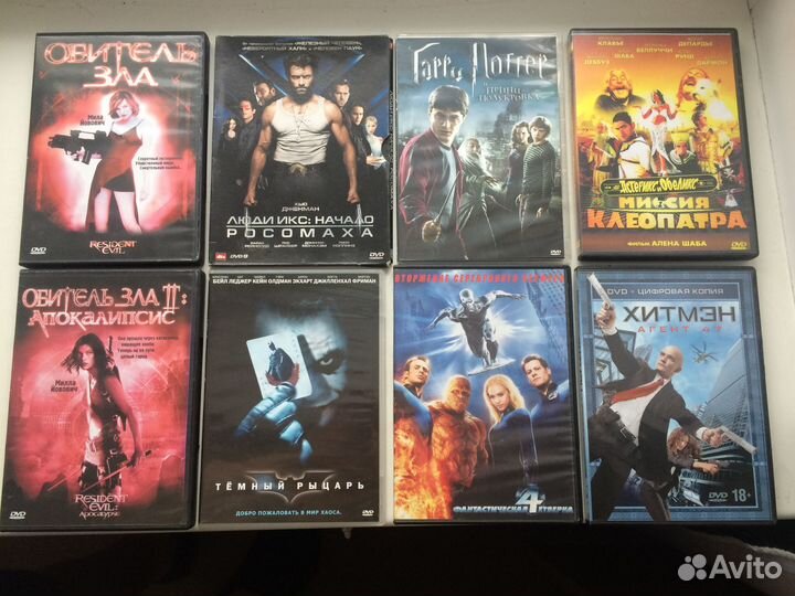 Фильмы разного жанра DVD