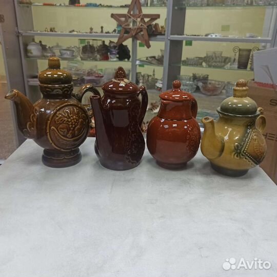 Чайники Глина Керамика Одним Лотом Ретро