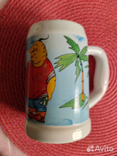 Кружка пивная. Высота 13,5 см. Объём 550 мл