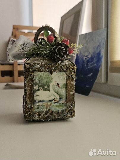 Новогодняя игрушка ручная работа