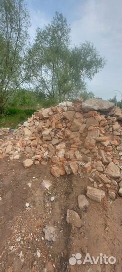 Бой кирпичный чистый, отборный для основания дорог