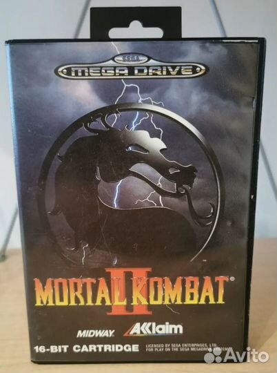 Mortal Kombat II Sega Mega Drive/Orig