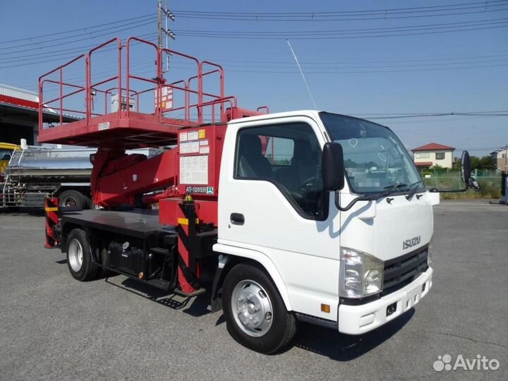 Автовышка платформа Isuzu Elf, 12 метров