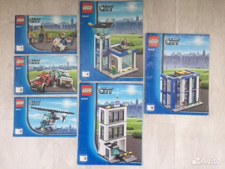 Lego city - полицейский участок (два набора)