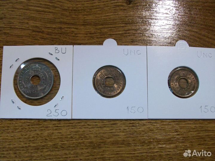 Монеты Африки. Колонии