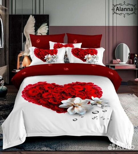 Постельное белье евро