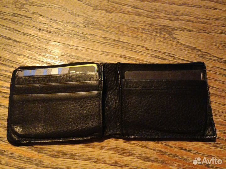 Кошелек мужской кожаный ручной работы