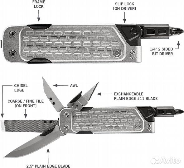 Gerber Lockdown Driver Нож новый