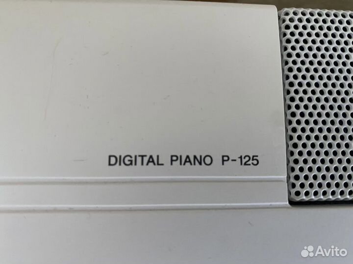 Цифровое пианино yamaha p 125