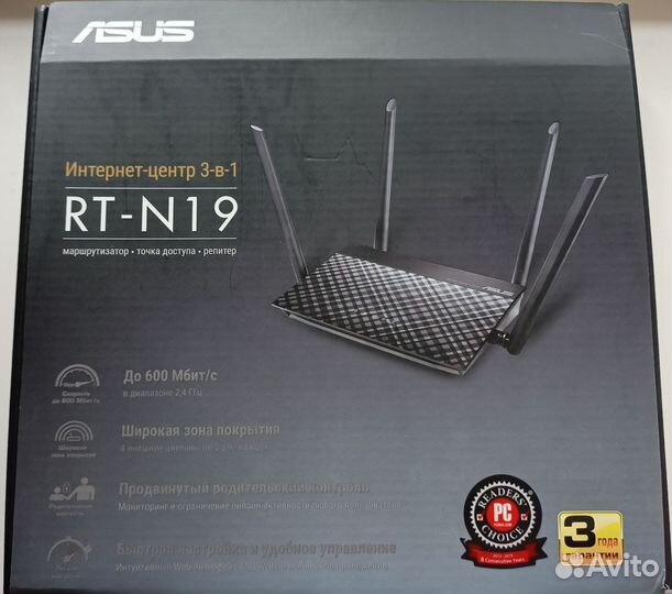 Asus RT-N19 WI-FI Роутер
