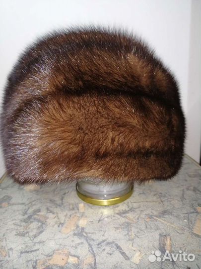 Шапка норковая женская