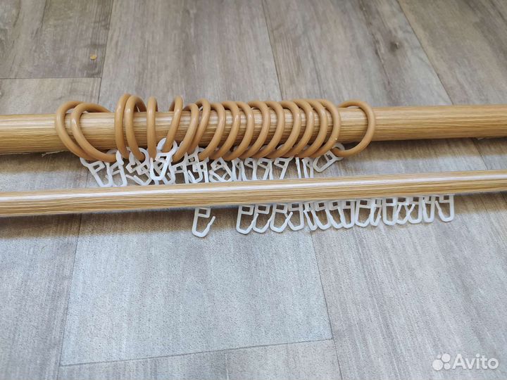 Карнизы для штор двухрядные бу