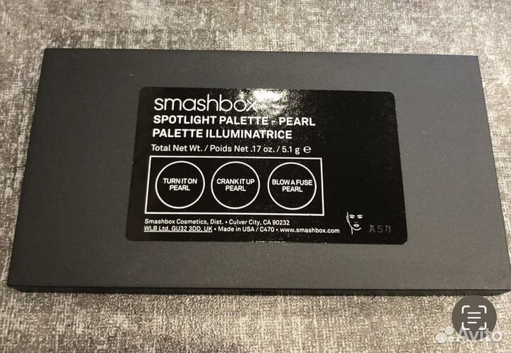 Тени и хайлайтер Smashbox оригинал