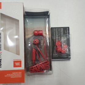 Проводные наушники JBL T110 Red (jblt110RED)