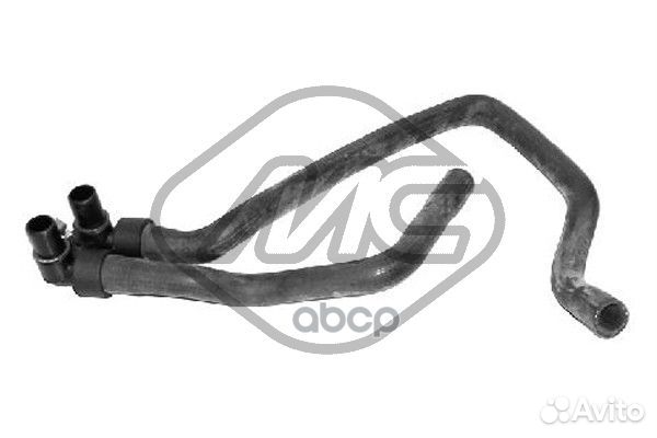 Патрубок печки CIT berlingo 1.9D 02/xsara 1.9D