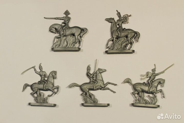 Солдатики СССР. Прогресс, Конники 1812г (Гусары) 1