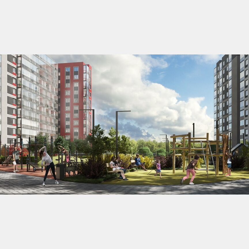 Квартира-студия, 30,6 м², 4/12 эт.